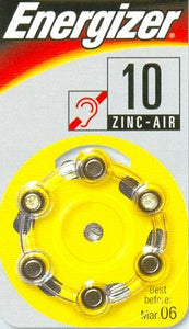 AC10 - 1,4V  hearing aid battery