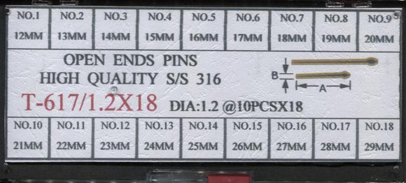 ASS 617.12 cotter pins
