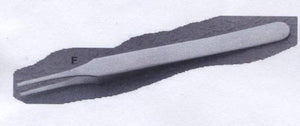 PTF tweezer mm.120 flattenend tips